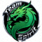 Team Spirit战队Logo - 绿色龙形图标